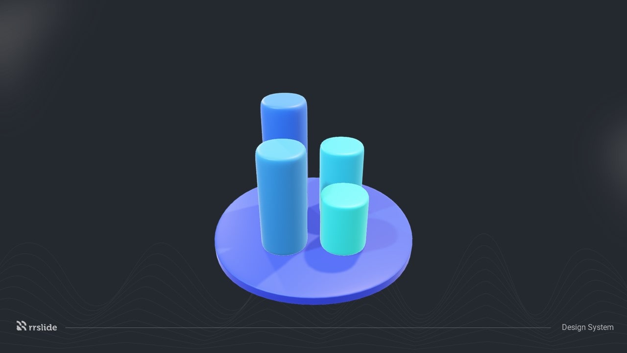 Cylinder Chart 3D Assets-min