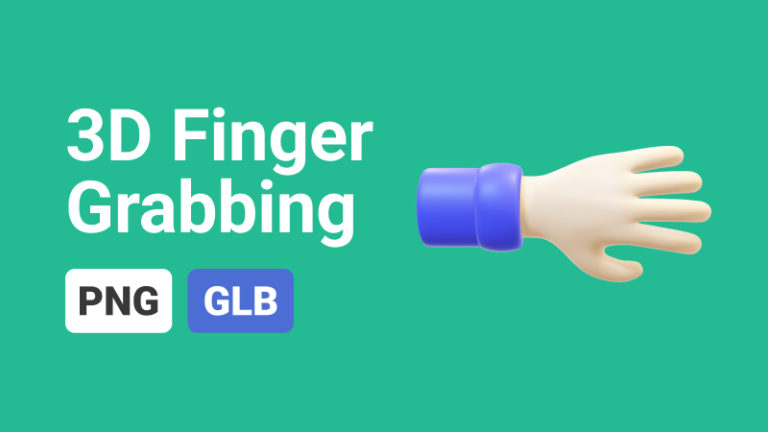 Finger Grabbing 3D Assets - Thumbnail