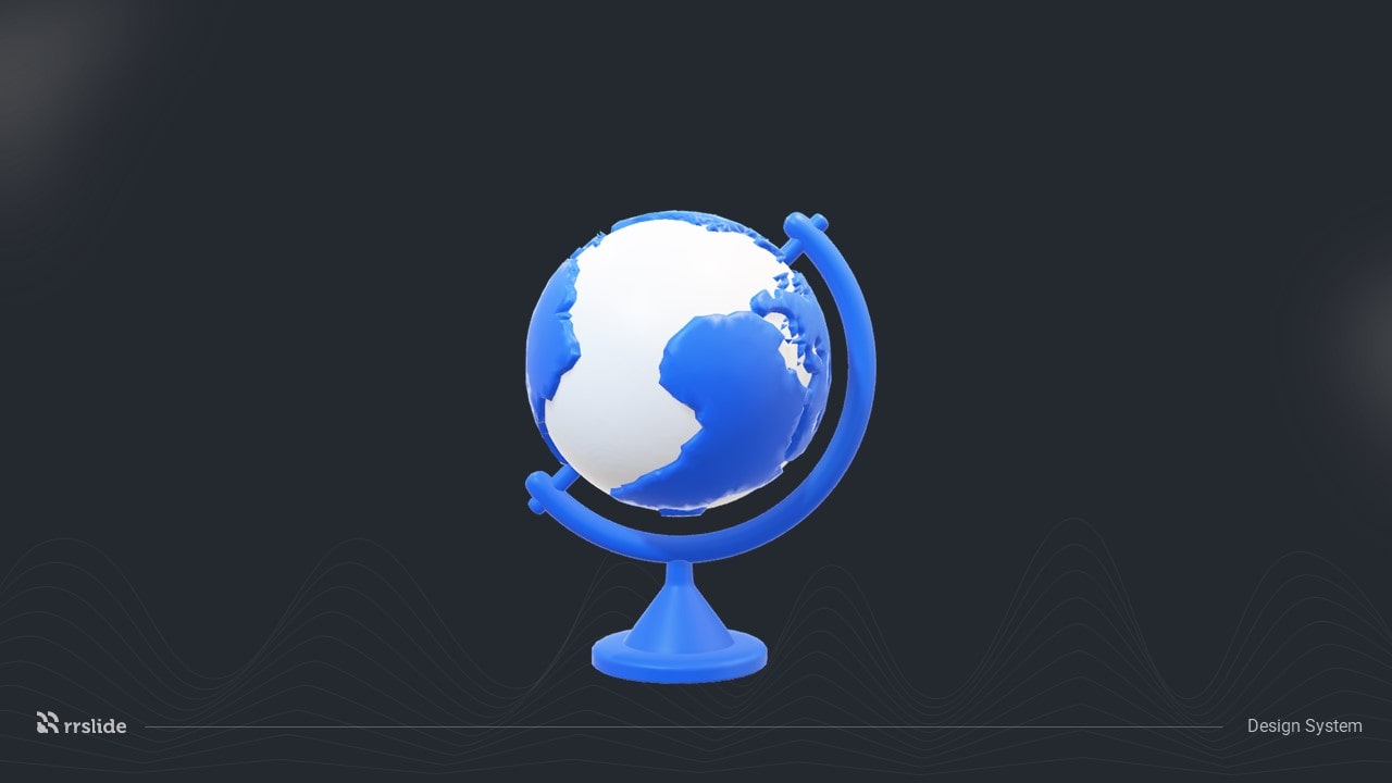 Globe Icon 3D Assets-min