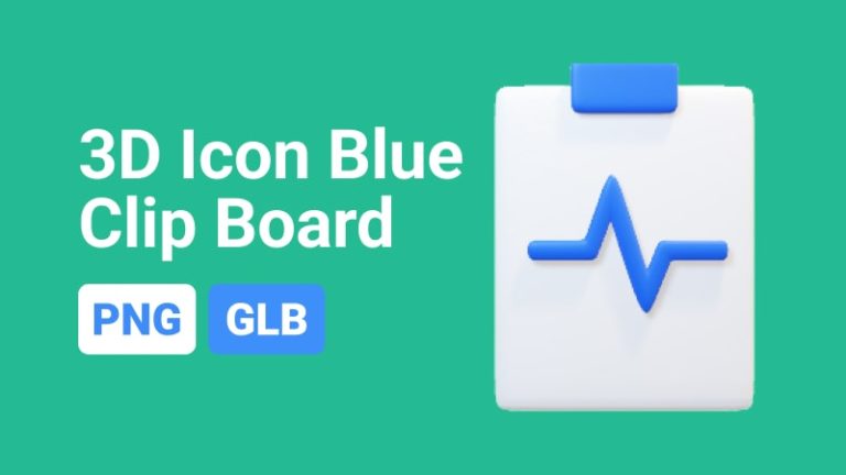 Icon Blue Clip Board-min