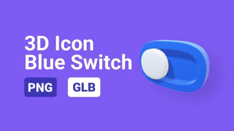 Switch Icon 3D Assets