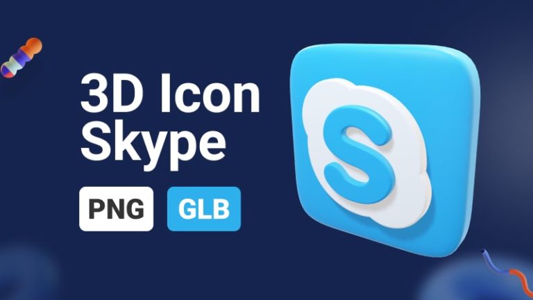 <span itemprop="name">Skype Icon 3D Assets</span>