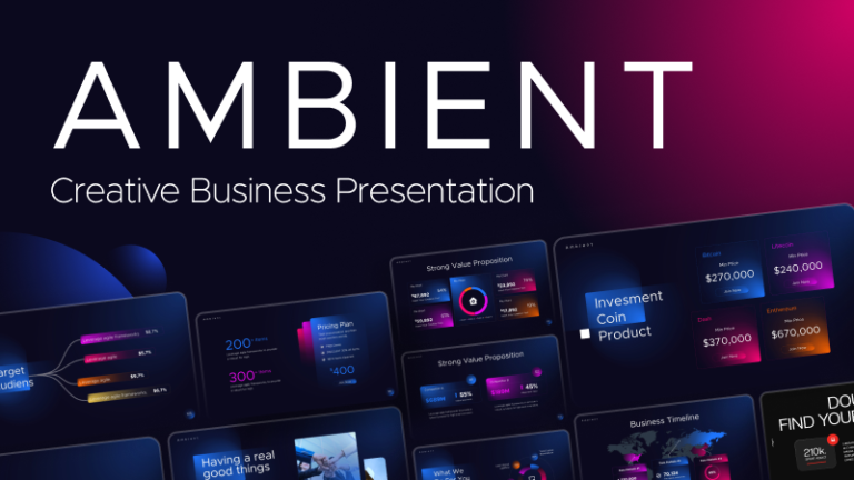 Ambient Business PowerPoint Template