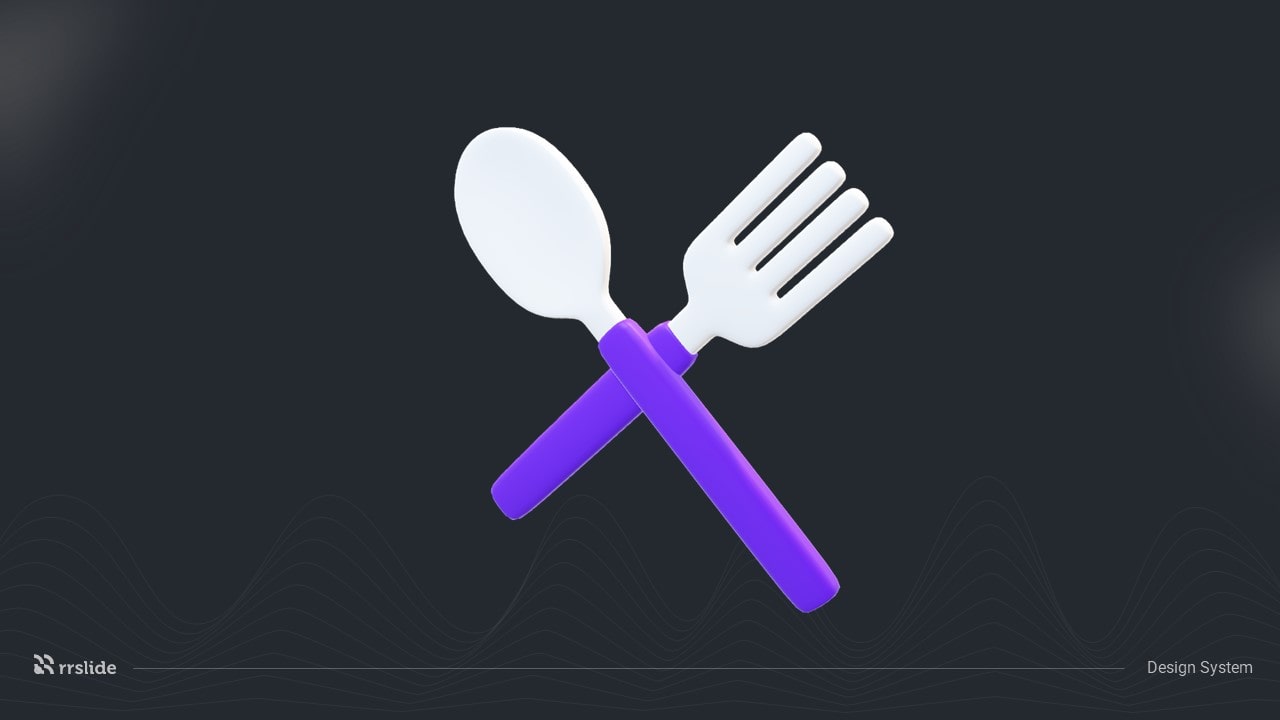Utensil Spoon adn Fork 3D Assets