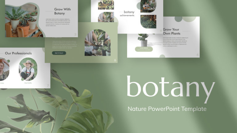 Botany PowerPoint Template Thumbnail