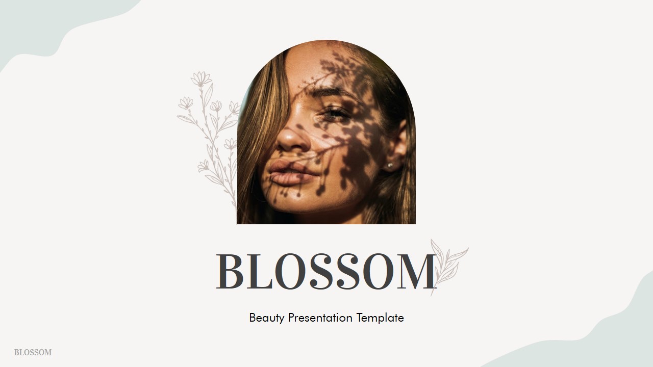 Blossom Beauty Fashion Presentation Templates