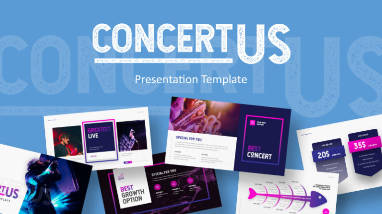 Concertus Event Powerpoint Template