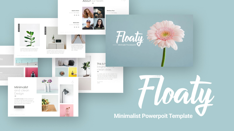 Floaty PowerPoint Template | PPT & Keynote Templates