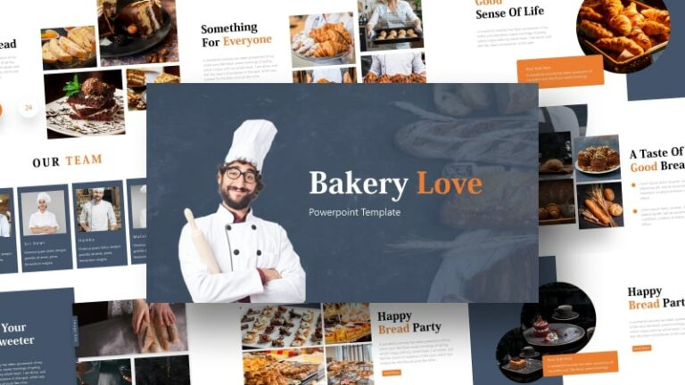 Free Bread Bakery PowerPoint Template-min