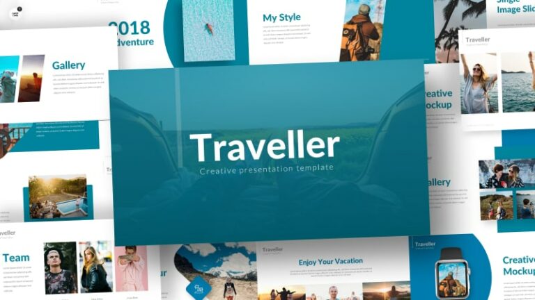Traveller Trip PowerPoint Template-min
